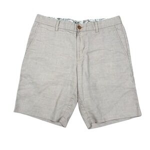Tommy‎ Bahama Shorts Mens 32 Latigo Beach Linen COOLMAX® 9.5" Casual Vacation
